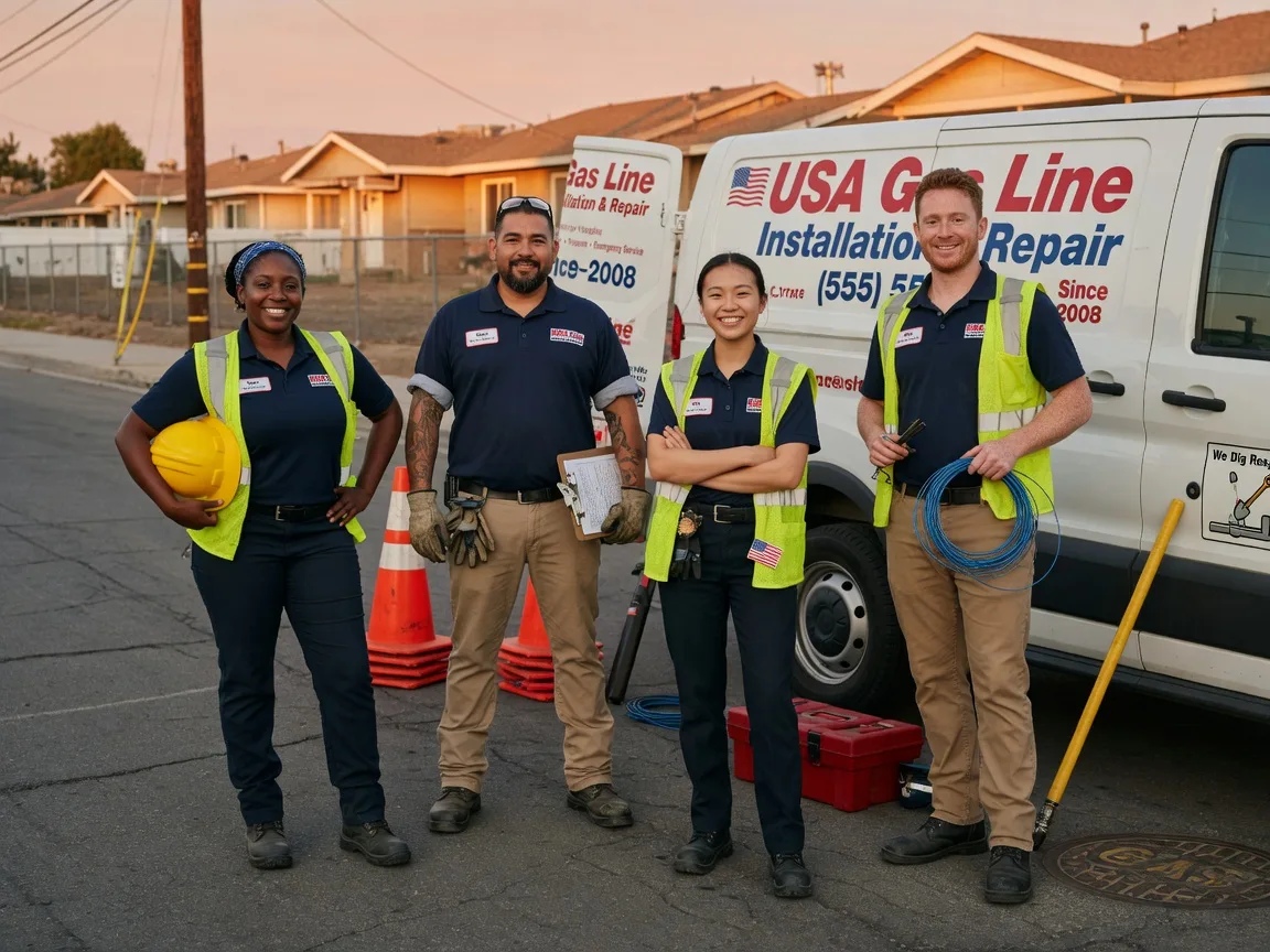 Gas Line Installation company in Aurora, ME